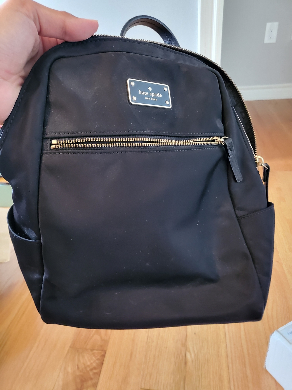 Kate Spade Black Mini Backpack